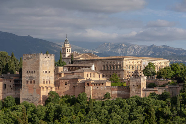 Alhambra of Granada, Espanja - Valokuva, kuva