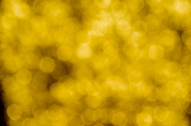 Gold abstract bokeh background. - 写真・画像