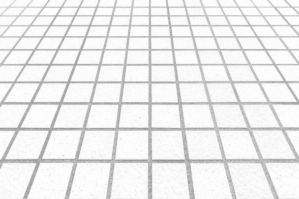 Patrón de piso de baldosas de piedra blanca al aire libre y fondo
 - Foto, Imagen