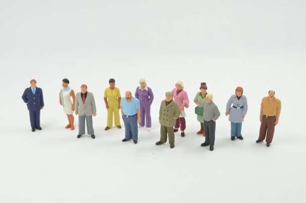 küçük insanlar figur Grup - Fotoğraf, Görsel