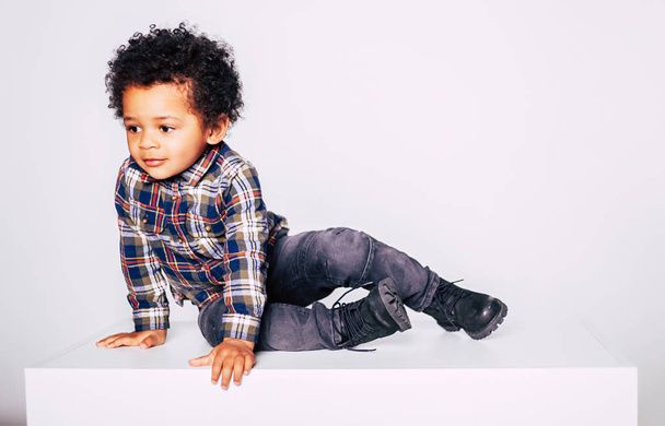 african american little boy - Foto, imagen