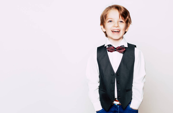 stylish little boy - Foto, Imagem