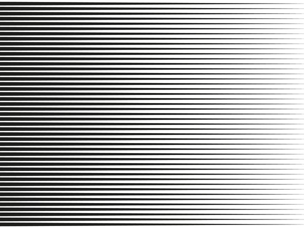 Horizontal lines. Design element. Vector illustration. Line halftone pattern with gradient effect. Template for backgrounds and stylized textures. - Vector, Image
