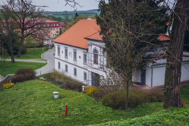 Castello di Bilovice, piccolo villaggio nel distretto di Zlin, Repubblica Ceca
 - Foto, immagini