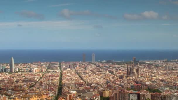 timelapse grandangolare di Barcellona girato dai bunker de Carmel che offre una splendida vista panoramica sullo skyline della città
 - Filmati, video