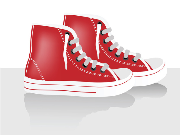 Sport shoes - Vector, Image