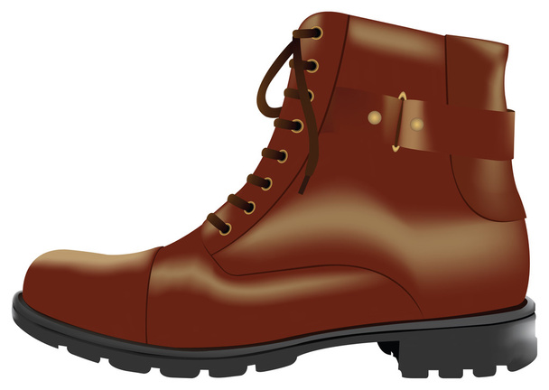 Man shoes - Vector, Image
