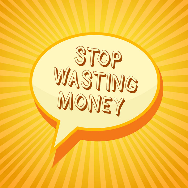 Escrevendo uma nota mostrando Stop Wasting Money. Foto de negócios mostrando a programação de gestão de organização permite fazê-lo Comece agora Relatando pensamento círculo aviso ideias de capital scripts símbolo
 - Foto, Imagem