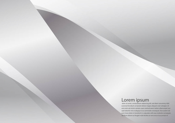 Argent et gris couleur géométrique dégradé illustration texture abstrait vecteur fond
 - Vecteur, image