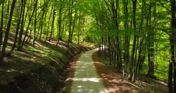 The road to Etropole monastery "St. Trinity" in Bulgaria 4k - Footage, Video