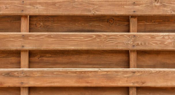 mur en rondins de bois fond. poutres en bois texture de clôture . - Photo, image