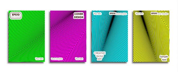 Creative colored cover. Cover design. - Vector, Image