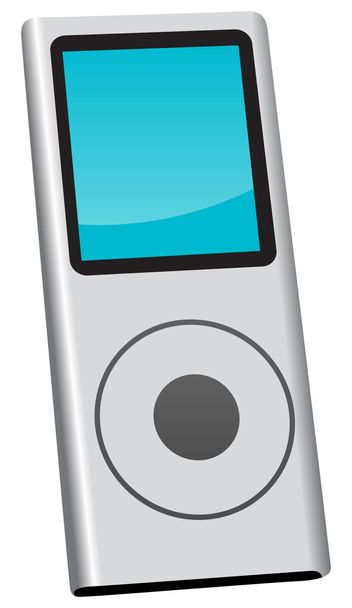 MP3 přehrávač - Vektor, obrázek