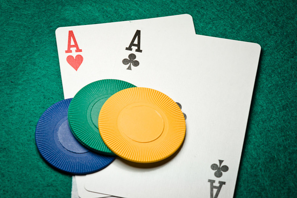 poker aces - Valokuva, kuva
