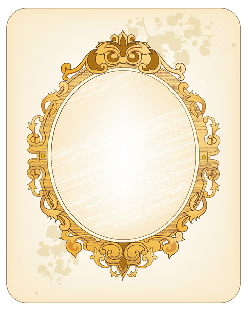 floral frame - Vetor, Imagem