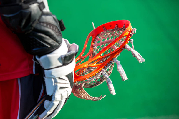 Sports Clipart: Single Realistic Lacrosse Sticks With Ball for 