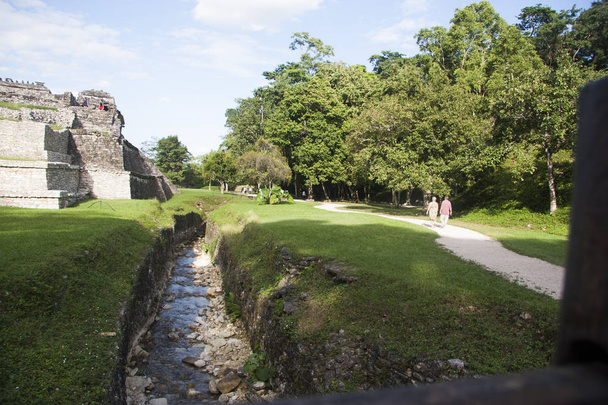 Palenquen arkeologinen alue
 - Valokuva, kuva