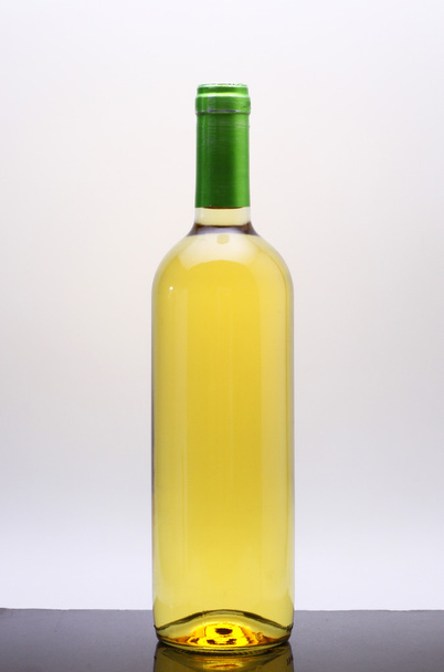 white wine bottle on the stone - Fotografie, Obrázek