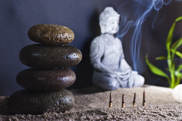 sitting Buddha - Foto, Bild