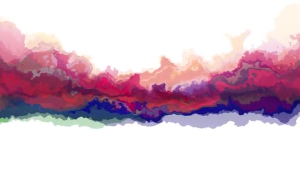 Цифровая турбулентная движущаяся абстрактная цветовая живопись бесшовная петля анимация задний план новое уникальное качество искусства стильный красочный прохладный прохладно динамика движения красивое видео кадры
 - Кадры, видео