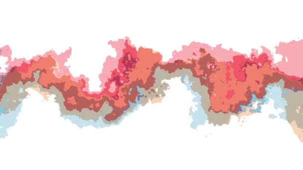 Цифровая турбулентная движущаяся абстрактная цветовая живопись бесшовная петля анимация задний план новое уникальное качество искусства стильный красочный прохладный прохладно динамика движения красивое видео кадры
 - Кадры, видео