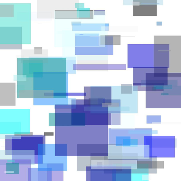 Абстрактная минималистская серо-голубая иллюстрация с квадратиками, полезными в качестве фона
 - Фото, изображение