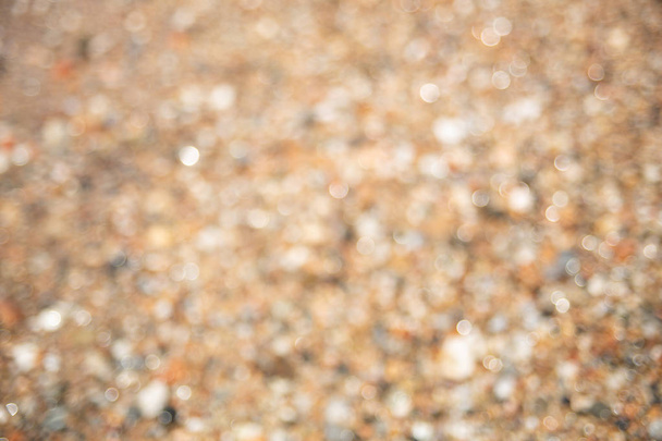 Blurred abstract background of brown pebble. Soft focus - Fotoğraf, Görsel
