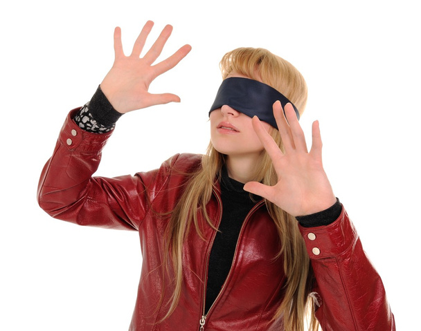 Blindfold - Foto, afbeelding