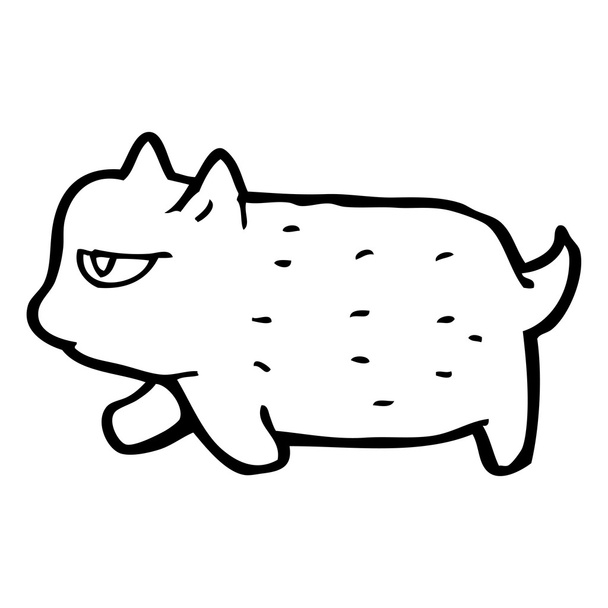 Kreslená kočka - Vektor, obrázek