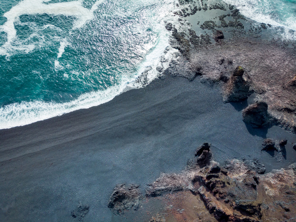 groengrijs zand - Foto, afbeelding