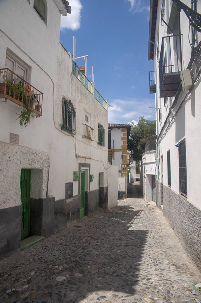 Kävele kaduilla vanhan korttelin Albaicin, Granada
 - Valokuva, kuva