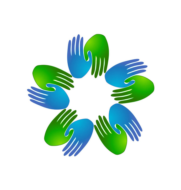 Handshake partnerství business vektorové logo symbol - Vektor, obrázek