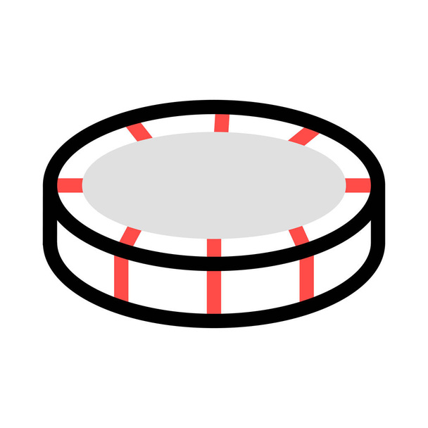 roulette icon vector illustration  - Vector, afbeelding