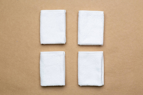 spa towels, top view - Photo, image