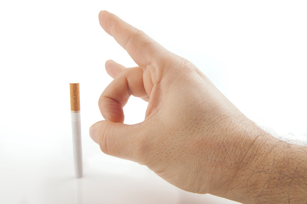 Zeit, mit dem Rauchen aufzuhören - Foto, Bild