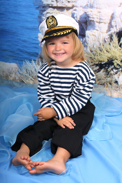Tyttö merimies
 - Valokuva, kuva