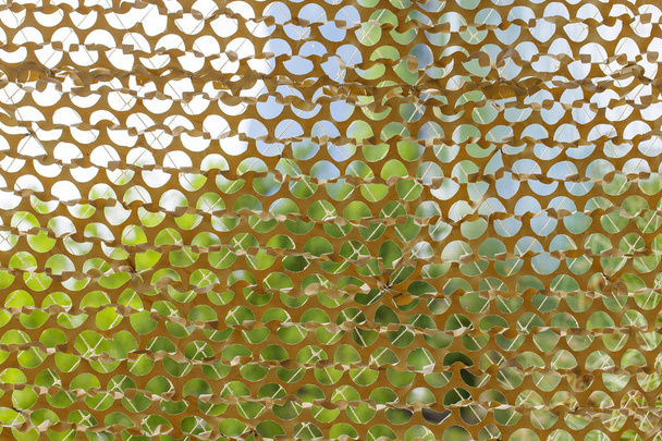 Texture military camouflage nets on day  time image. - Photo, Image