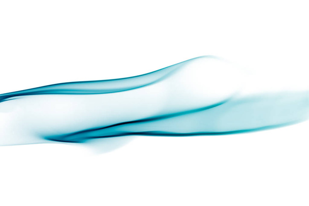 humo abstracto sobre fondo blanco - Foto, Imagen