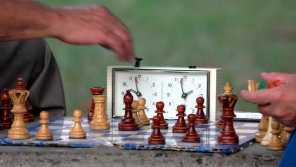 Amateur chess tournament. - Footage, Video