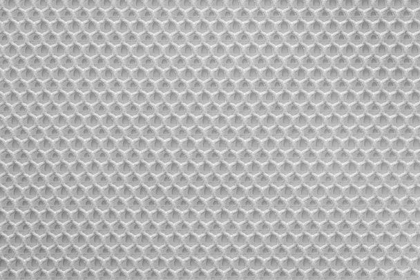 рівномірна гофрована текстура синтетичної тканини або текстильного матеріалу білого кольору і крупним планом для фону
 - Фото, зображення