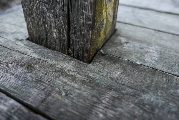 Velha textura de madeira escura padrão natural pranchas de madeira como o magnífico criativo retro vintage fundo
 - Foto, Imagem