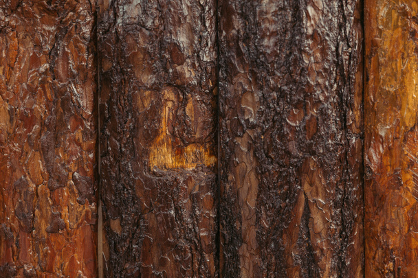 close-up view of old brown wooden planks background   - Photo, Image