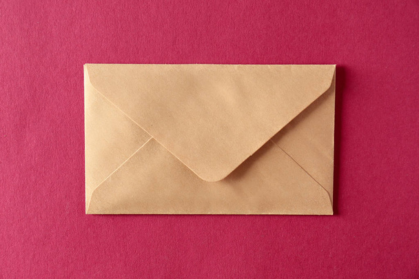 Mail envelope on color background - Photo, Image