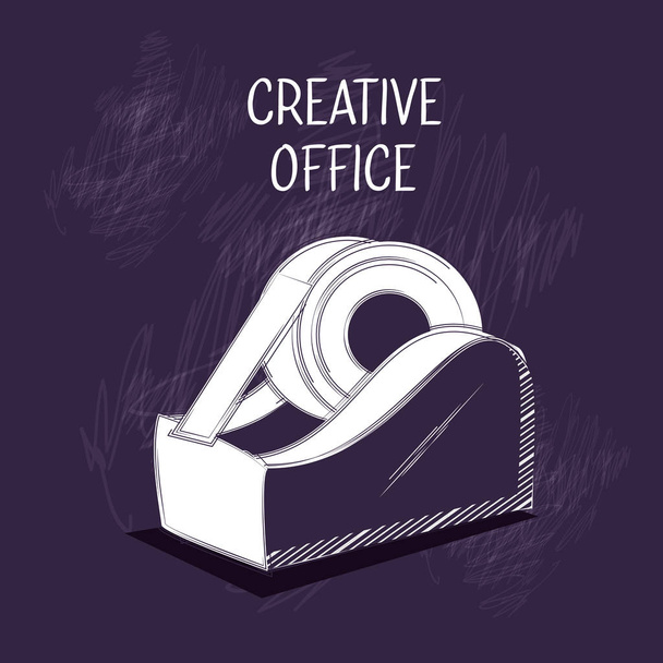Creative office design - Vector, Image