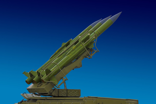 anti-vliegtuigen raketten - Foto, afbeelding