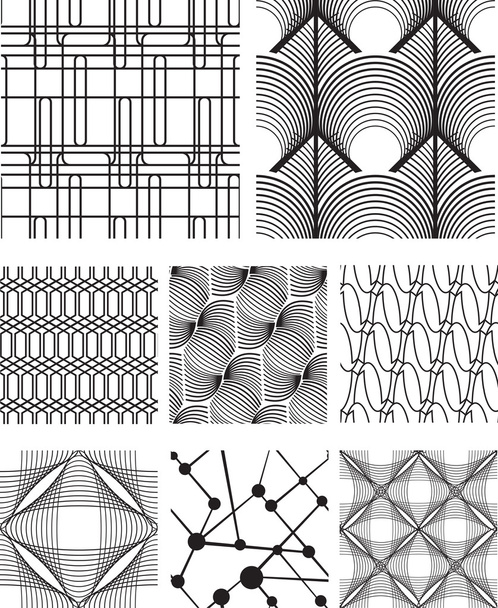Seamless Repeat Vector Pattern Textures and fills. - Vector, Image