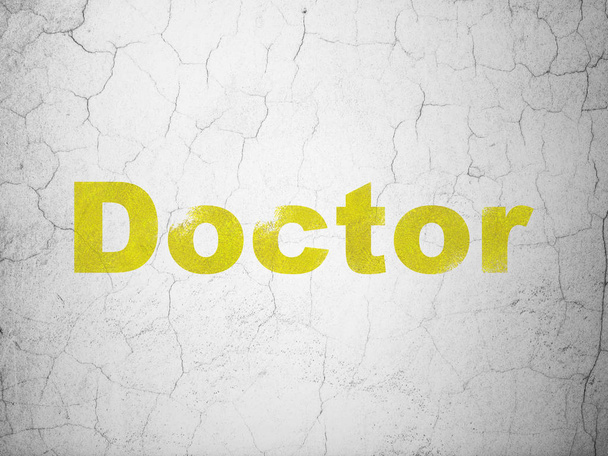 Terveys käsite: Lääkäri seinällä tausta
 - Valokuva, kuva