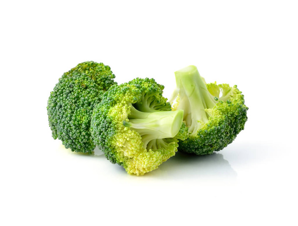 broccoli isolated on white background - Фото, зображення