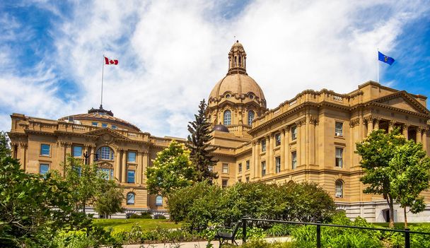 Alberta Legislature Building Edmonton Alberta Kanada - Fotó, kép