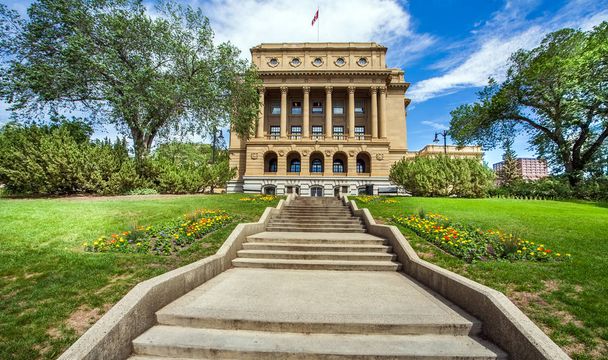 Alberta Legislature Building Edmonton Alberta Canadá
 - Foto, Imagem